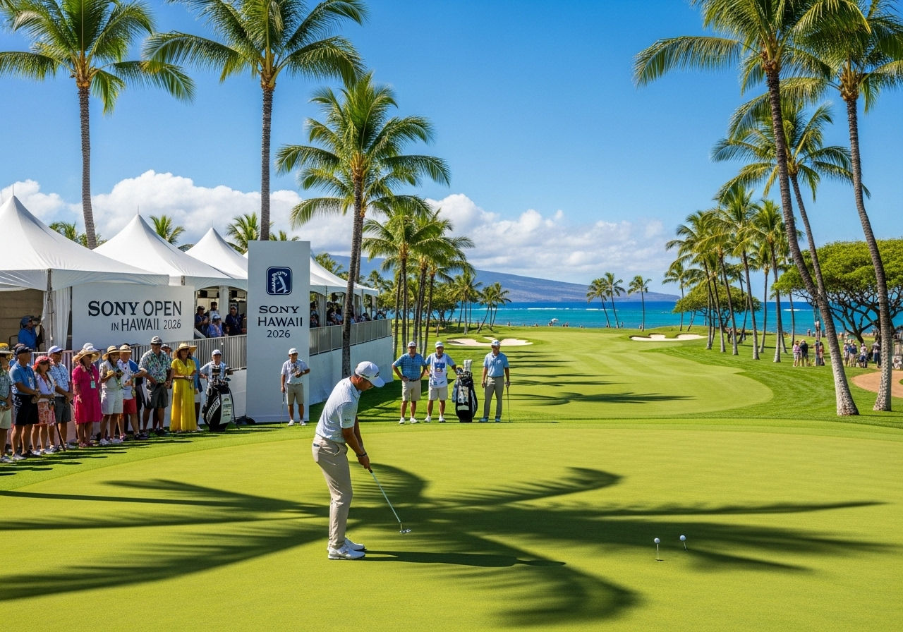 Waialae Country Club & SonyOpen マーカー2026 Waialae Country Club course: Scorecard and course breakdown for